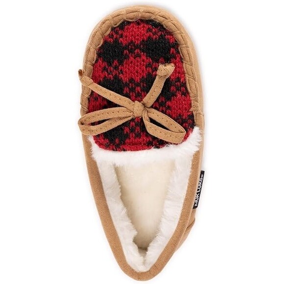 MUK LUKS Kids Patterned Moccasins - Large (1-2) - Picture 6 of 7